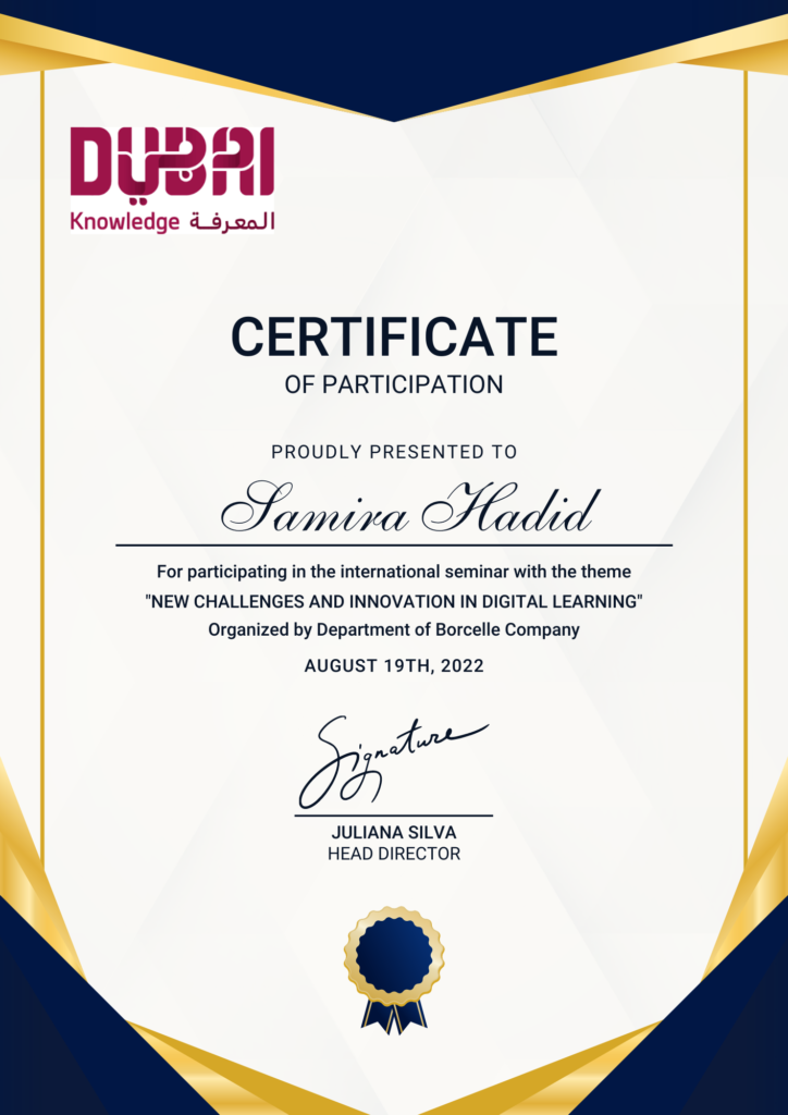 Digital Marketing Certificate KHDA Approve