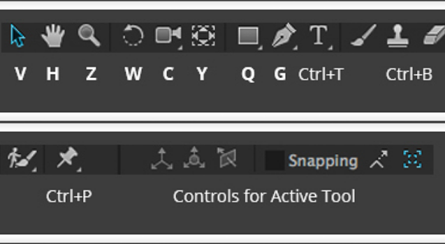 Illustration to show toolbar for After Effects