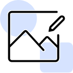 Icon for Writing on images used on our blog on Adobe Photoshop Vs Adobe Illustrator: Choose the right Graphic design tool